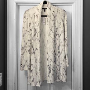 New! White House | Black Market Cozy Knit Coverup